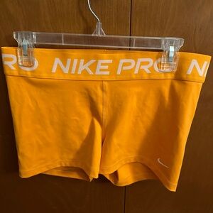 Woman’s Nike Pro Spandex - Orange